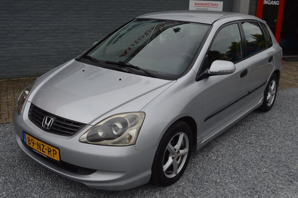 Honda Civic 1.6i LS Airco 5Drs Stuurbekrachtiging Jaar APK, Auto's, Honda, Voorwielaandrijving, Gebruikt, 1590 cc, 49 €/maand