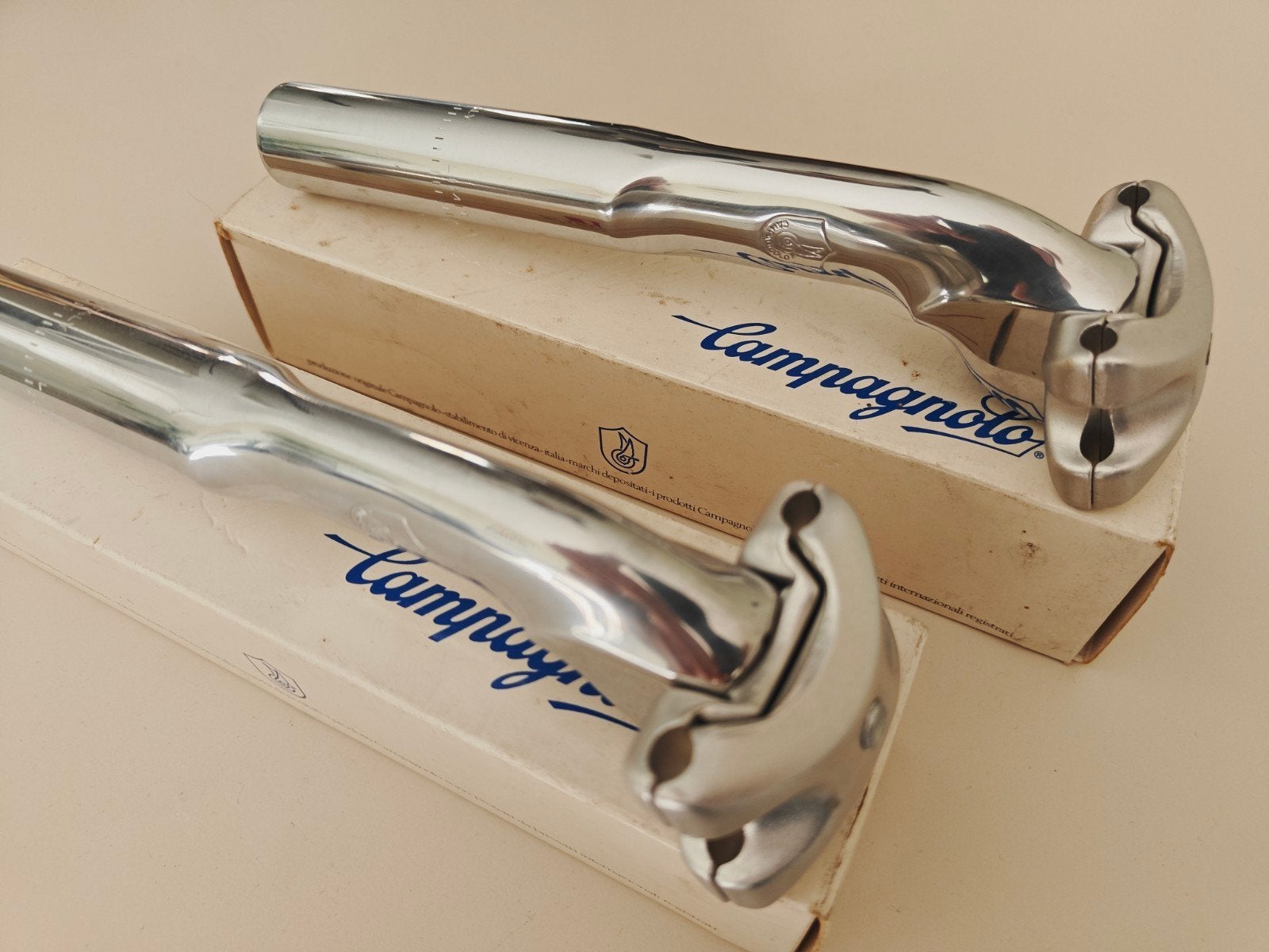 Campagnolo Chorus Zadelpen 27.2mm - Nieuw in doos, Campagnolo, Nieuw, Ophalen of Verzenden, Oldtimerfiets