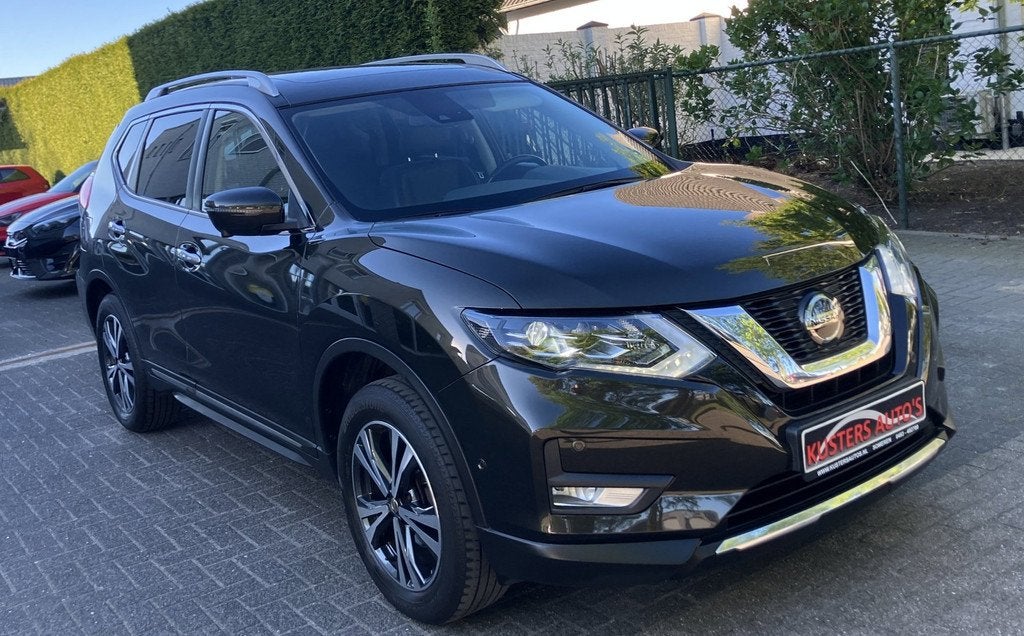 Nissan X-Trail 1.3 DIG-T Tekna Rondom camera Navi Pano. dak, Gebruikt, Zwart, 4 cilinders, 1445 kg