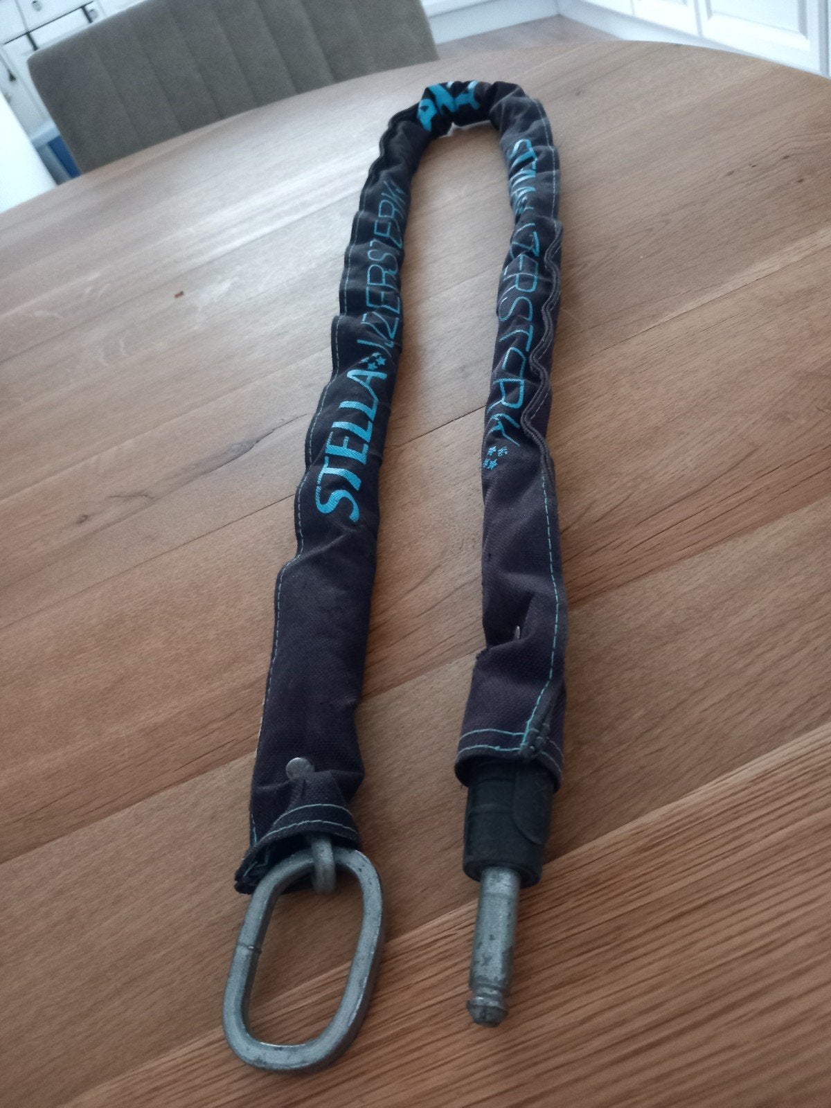 Fietsslot 136 cm, Ophalen, Zo goed als nieuw, Kettingslot