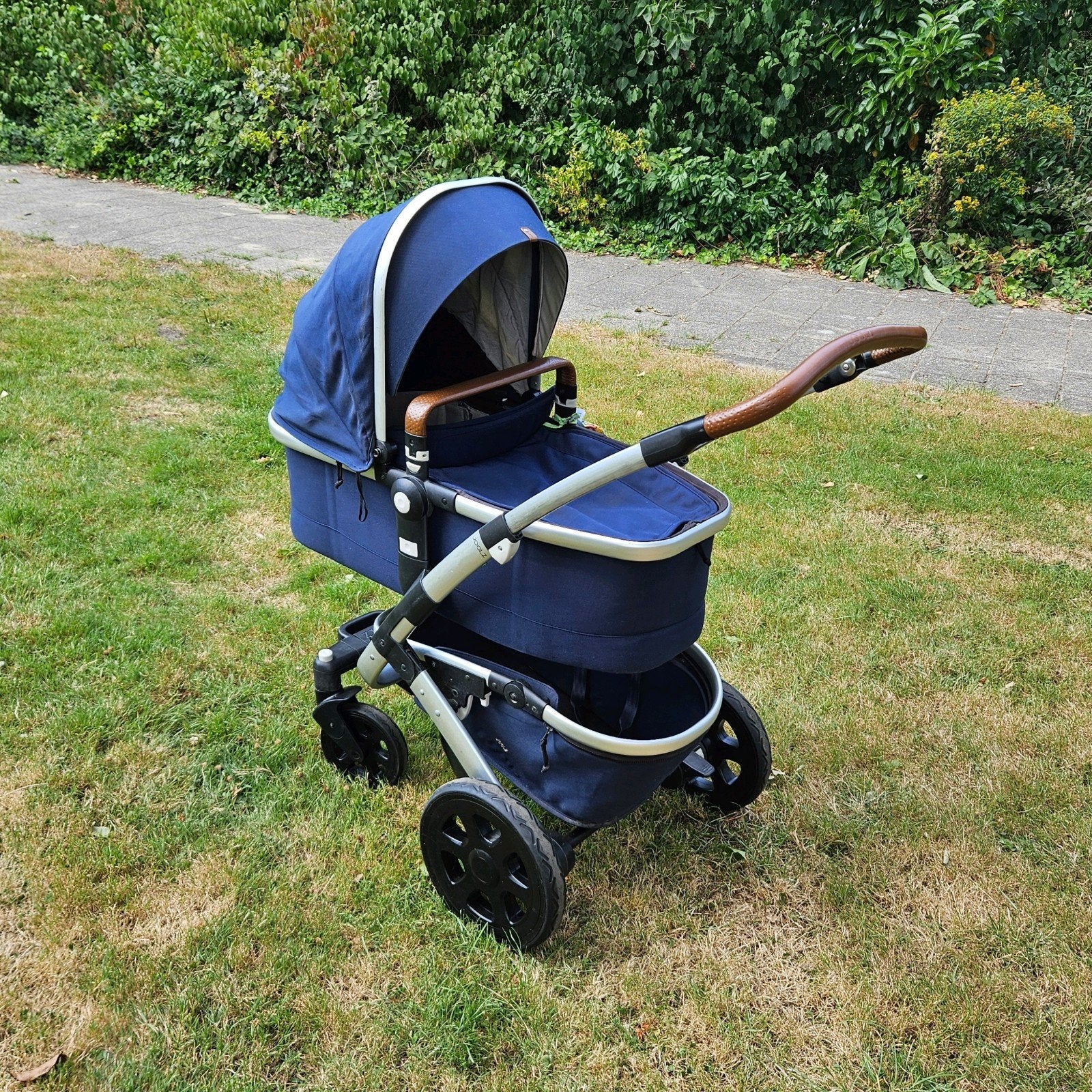 Blauwe Joolz Geo2 Combiwagen+reiswieg en meer, Gebruikt, Combiwagen, Met reiswieg, Ophalen