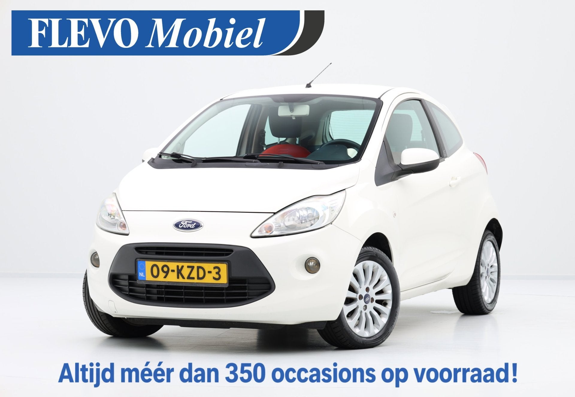 Ford Ka 1.2 Titanium Airco|LMV, Auto's, Voorwielaandrijving, 1242 cc, 4 cilinders, 4 stoelen