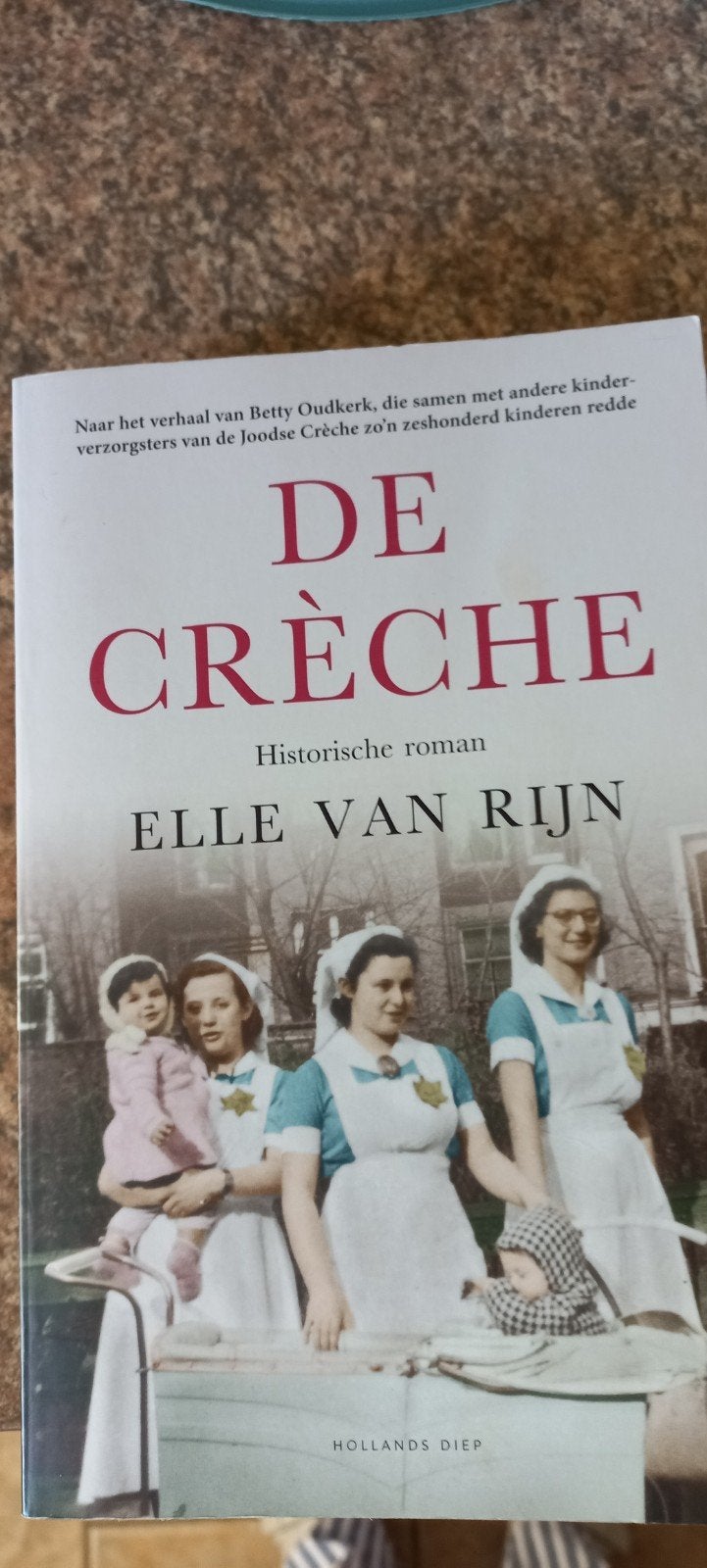 De Crèche - Elle van Rijn (Historische roman), Boeken, Ophalen of Verzenden, Gelezen, Elle van Rijn