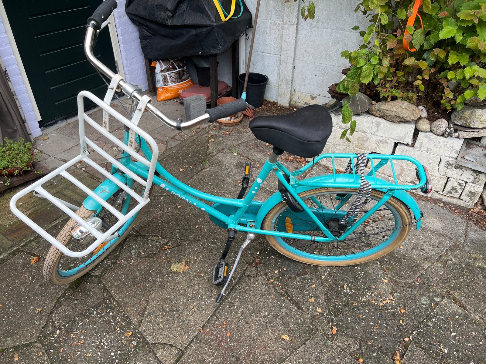 Popal kinderfiets in prima staat, Ophalen, Zo goed als nieuw, Terugtraprem, 20 inch of meer