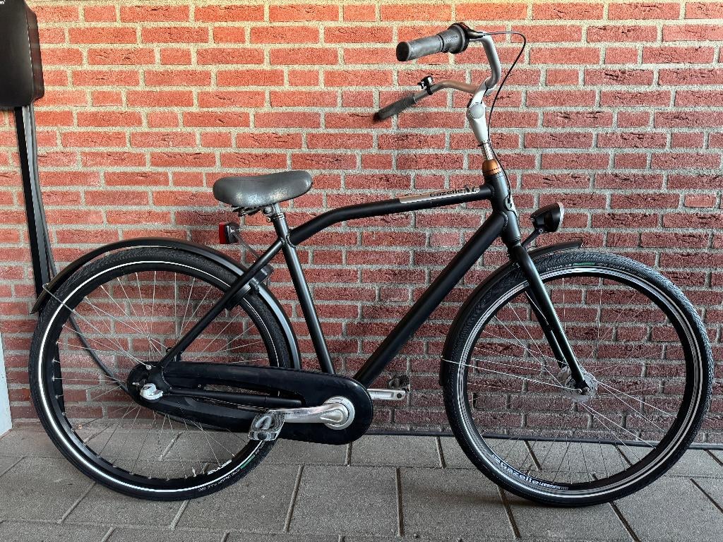 Gazelle Puur Herenfiets 54cm – 3V – Nieuwe Banden – Rijklaar, Terugtraprem, Gazelle, Gazelle, Versnellingen