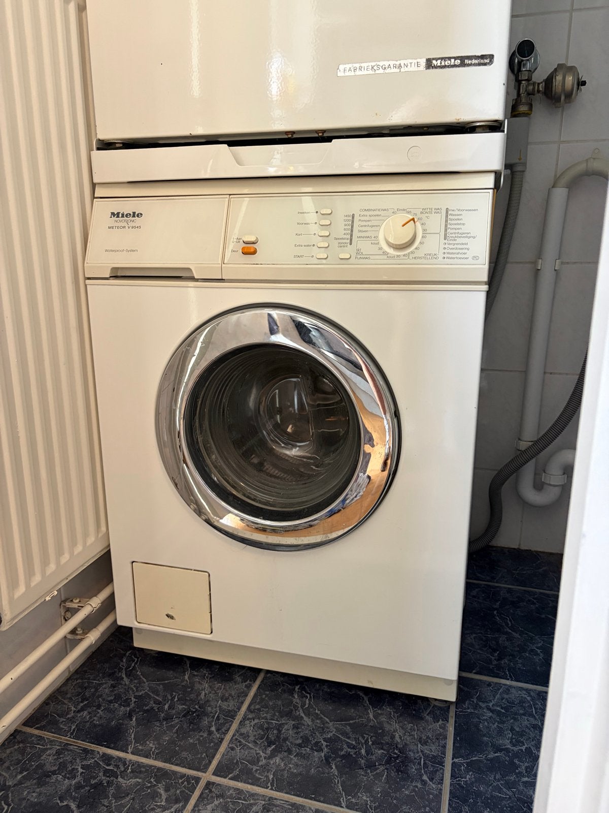 Miele Wasmachine Meteor V 9545 - Goede staat, Witgoed en Apparatuur, Wasmachines, Ophalen, Gebruikt, Voorlader, Kort programma