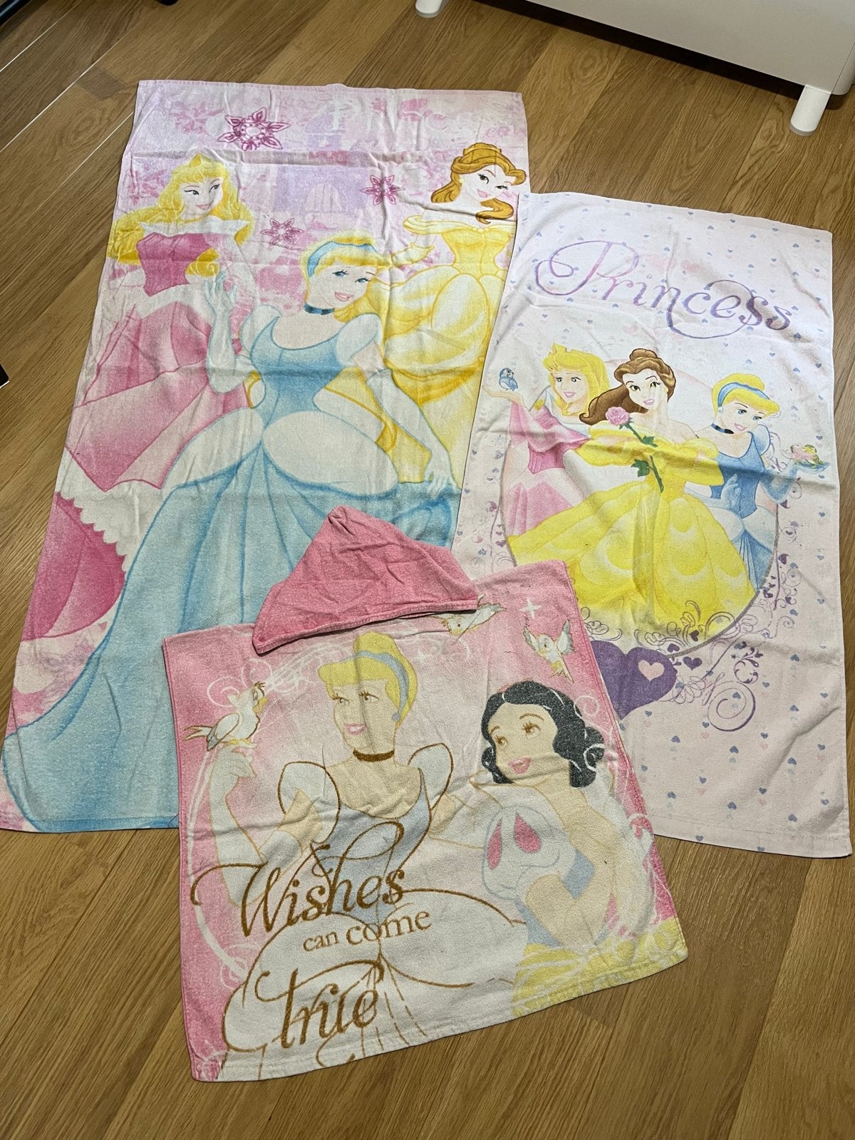 Disney Prinsessen Handdoek en Poncho Set, Ophalen of Verzenden, Gebruikt