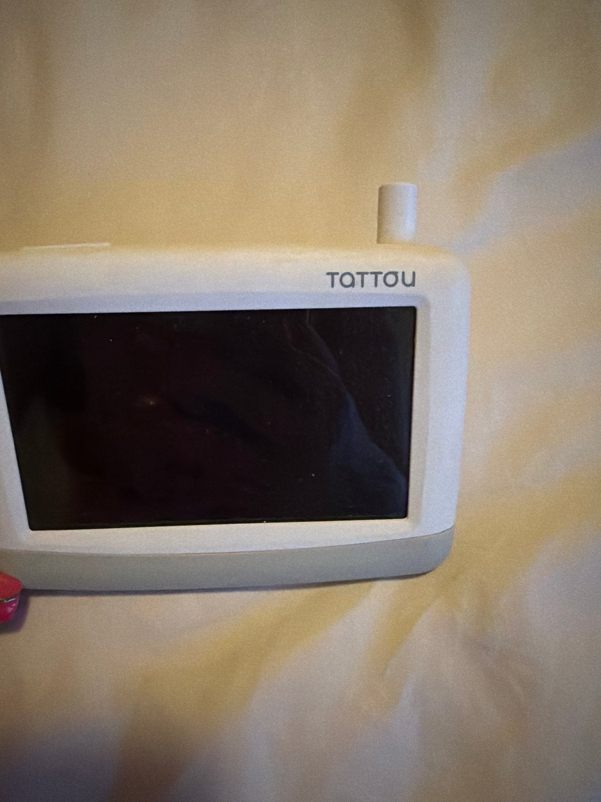 Tattou Babyfoon met camera en terugspreekfunctie, Ophalen, Gebruikt, 100 tot 250 meter, Camera