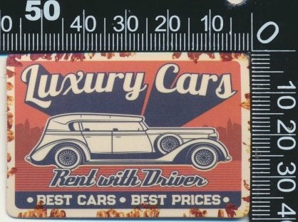 Sticker: Luxury Cars - Best cars best prices, Verzenden, Zo goed als nieuw, Auto of Motor