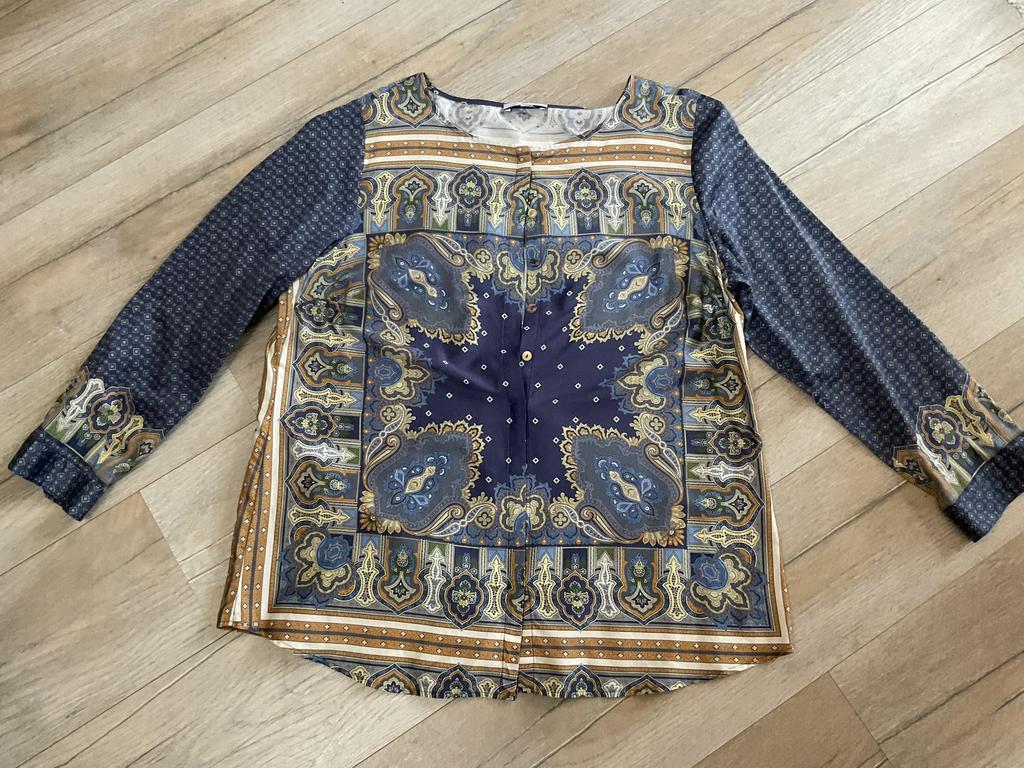 BLOUSE VAN PETER HAHN., Verzenden, Zo goed als nieuw, Maat 46/48 (XL) of groter