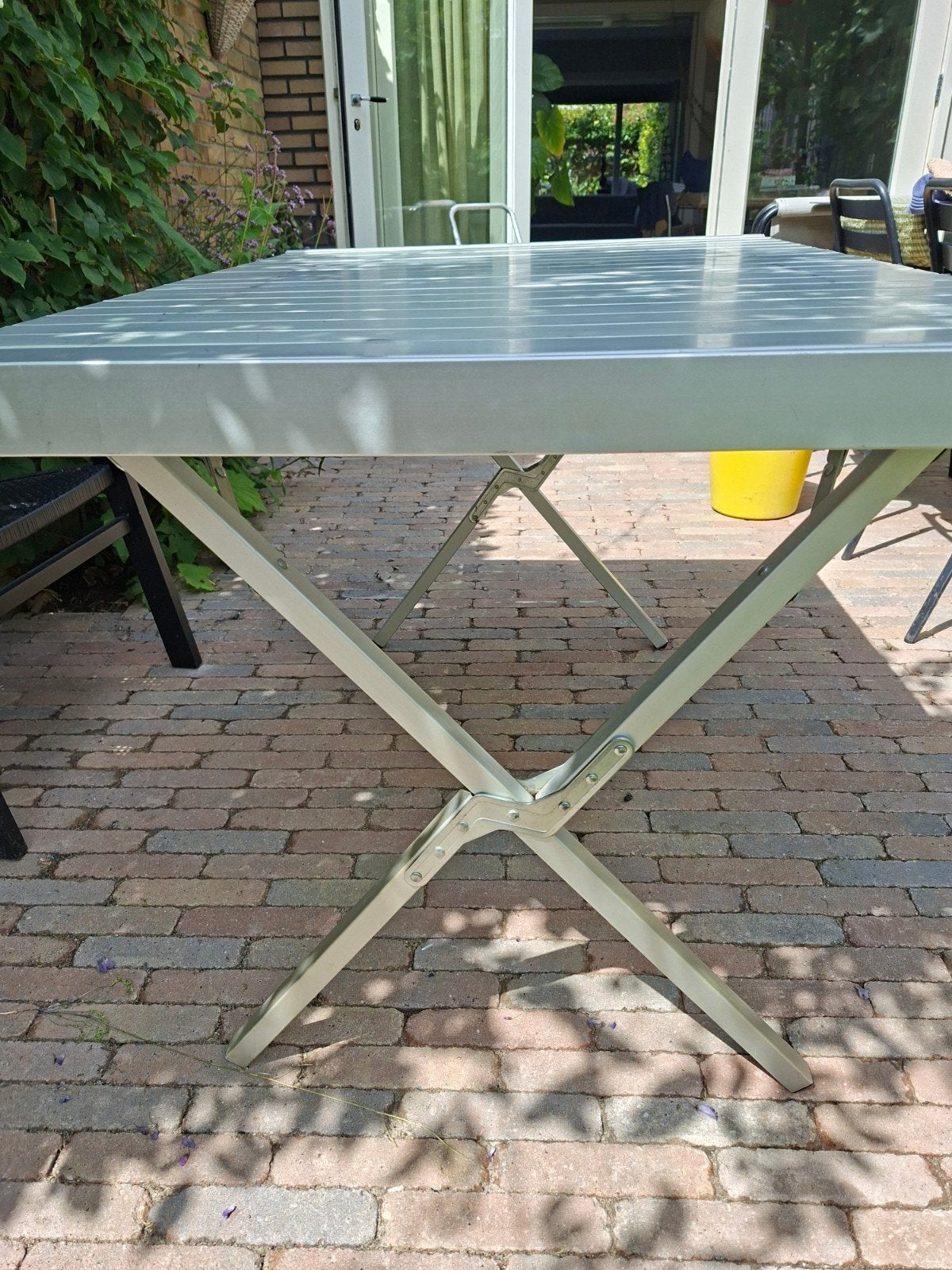 Opvouwbare / inklapbare kampeertafel, Caravans en Kamperen, Ophalen of Verzenden, Gebruikt, Campingtafel
