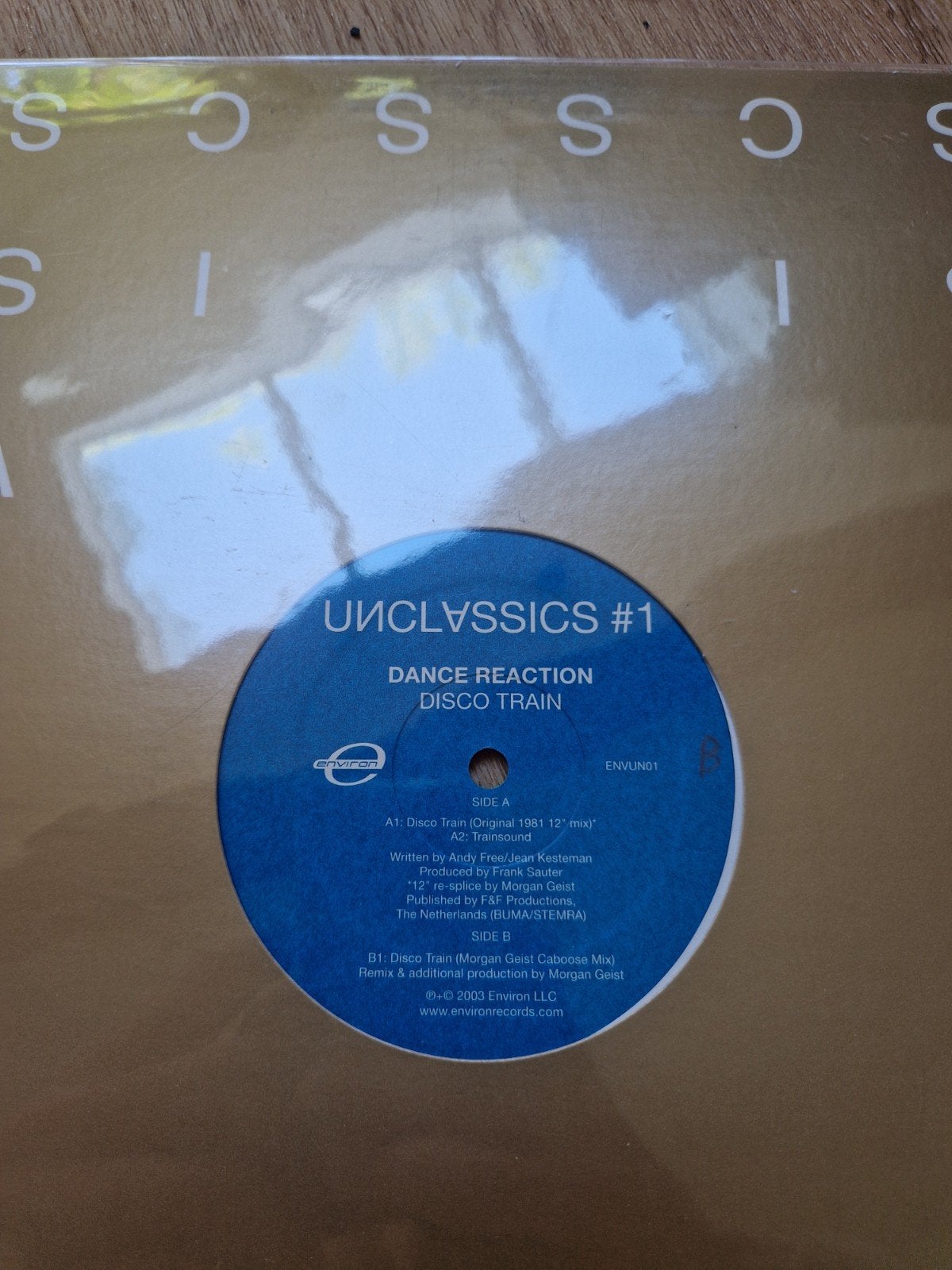 Dance Reaction - Disco Train 12" incl edit, Ophalen of Verzenden, Zo goed als nieuw, 12 inch, Disco
