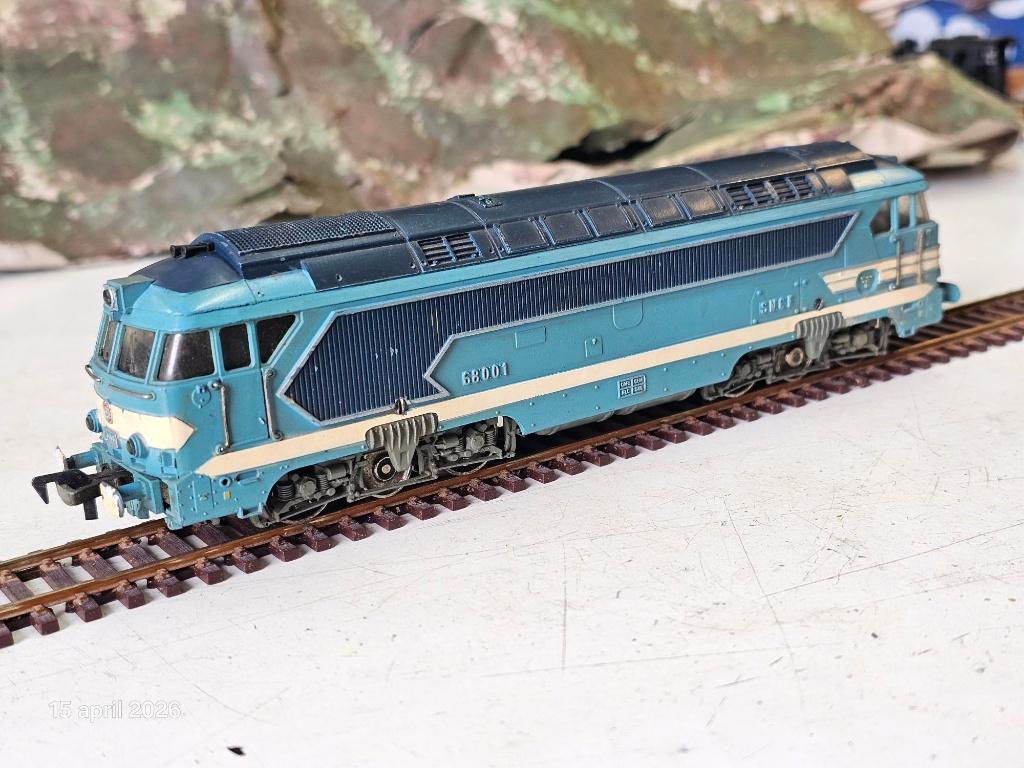 Modeltrein lokomotief Fleischmann 4280 SNCF frankrijk spoorw, Fleischmann, Ophalen of Verzenden, Zo goed als nieuw, Gelijkstroom