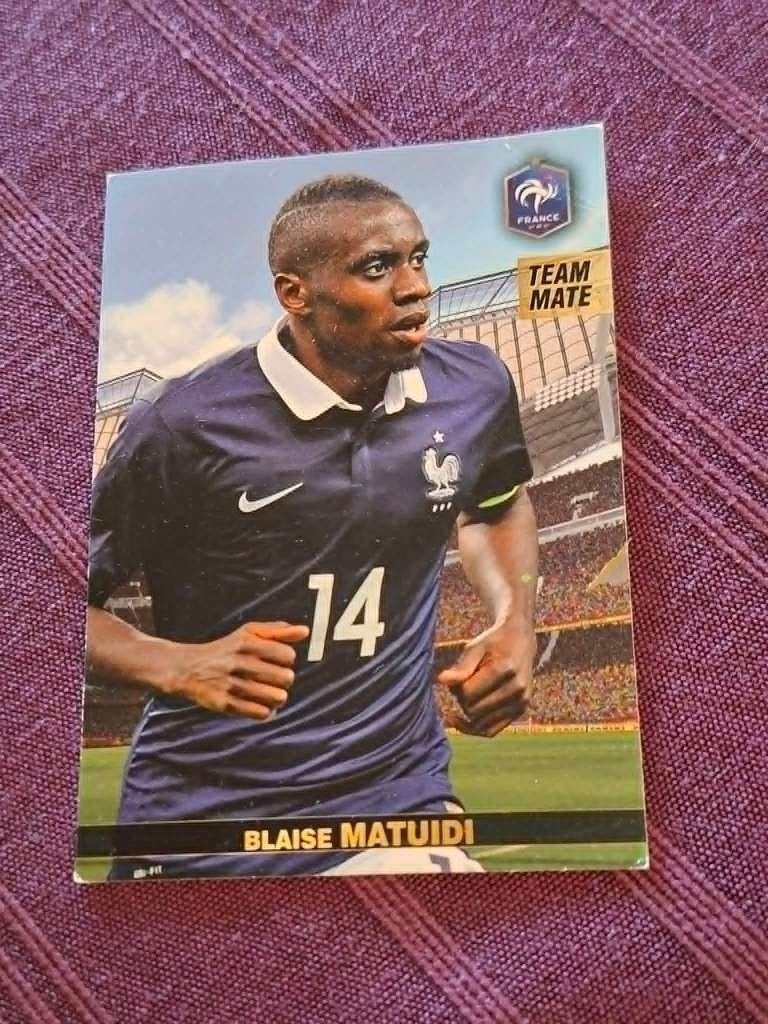 Panini/Voetbalkaart/Blaise Matuidi/Frankrijk, Ophalen of Verzenden, Gebruikt, Buitenlandse clubs, Spelerskaart