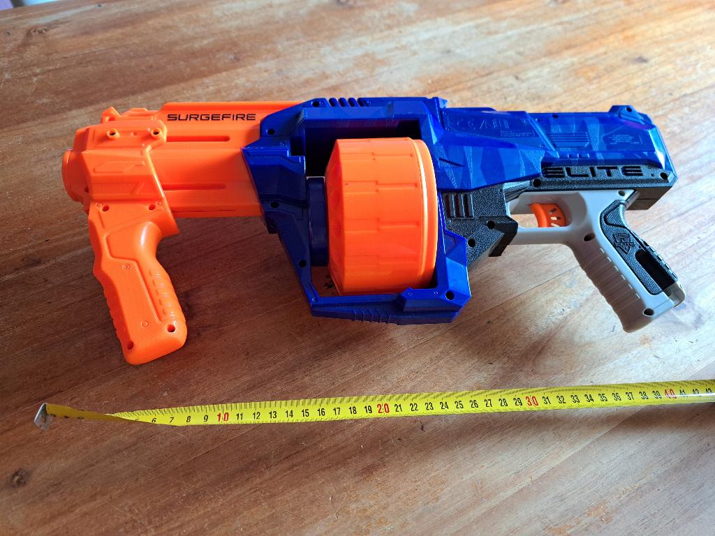 Nerf Nstrike Surgefire, Ophalen of Verzenden, Zo goed als nieuw