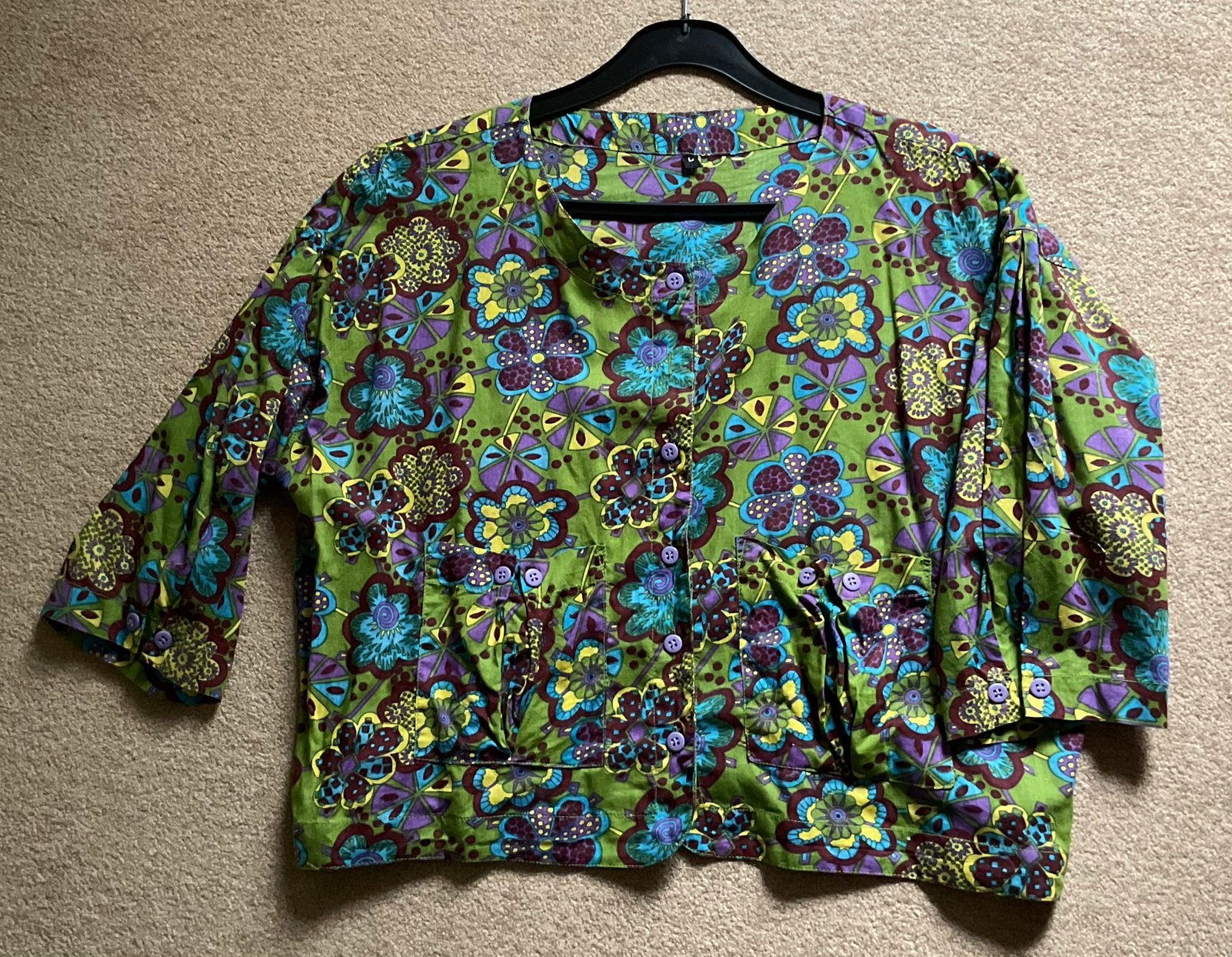 Vintage kort jasje / blouse, Kleding | Dames, Ophalen of Verzenden, Zo goed als nieuw