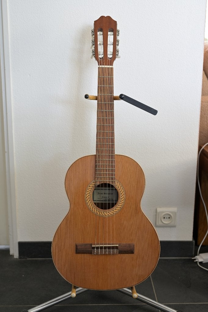 1/2 klassieke gitaar Juan Salvador modelo 3, Ophalen, Gebruikt, Klassieke of Spaanse gitaar