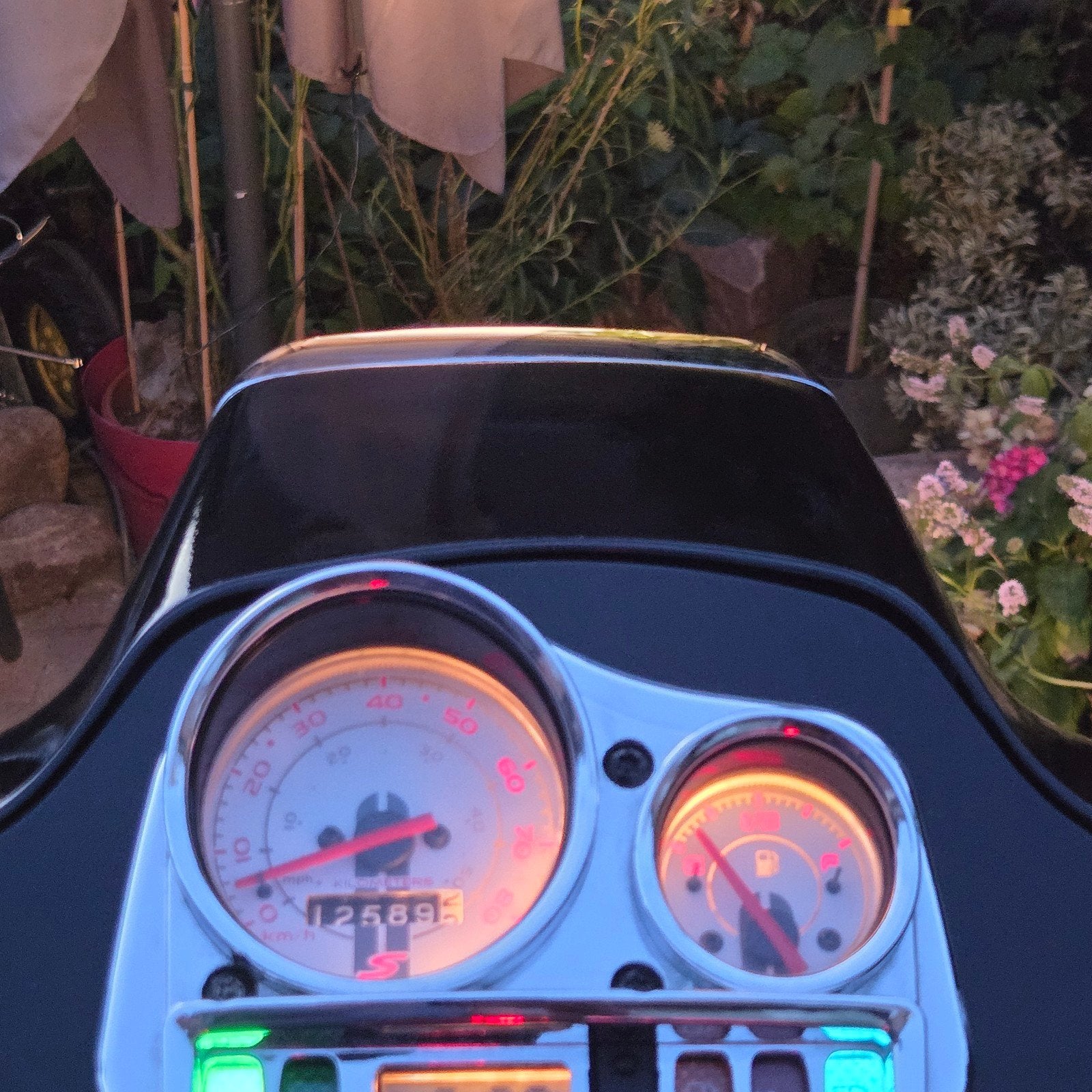 Vespa S50 Sport 2013 - Zwart met chroomaccenten, Ophalen, Gebruikt, Overige modellen