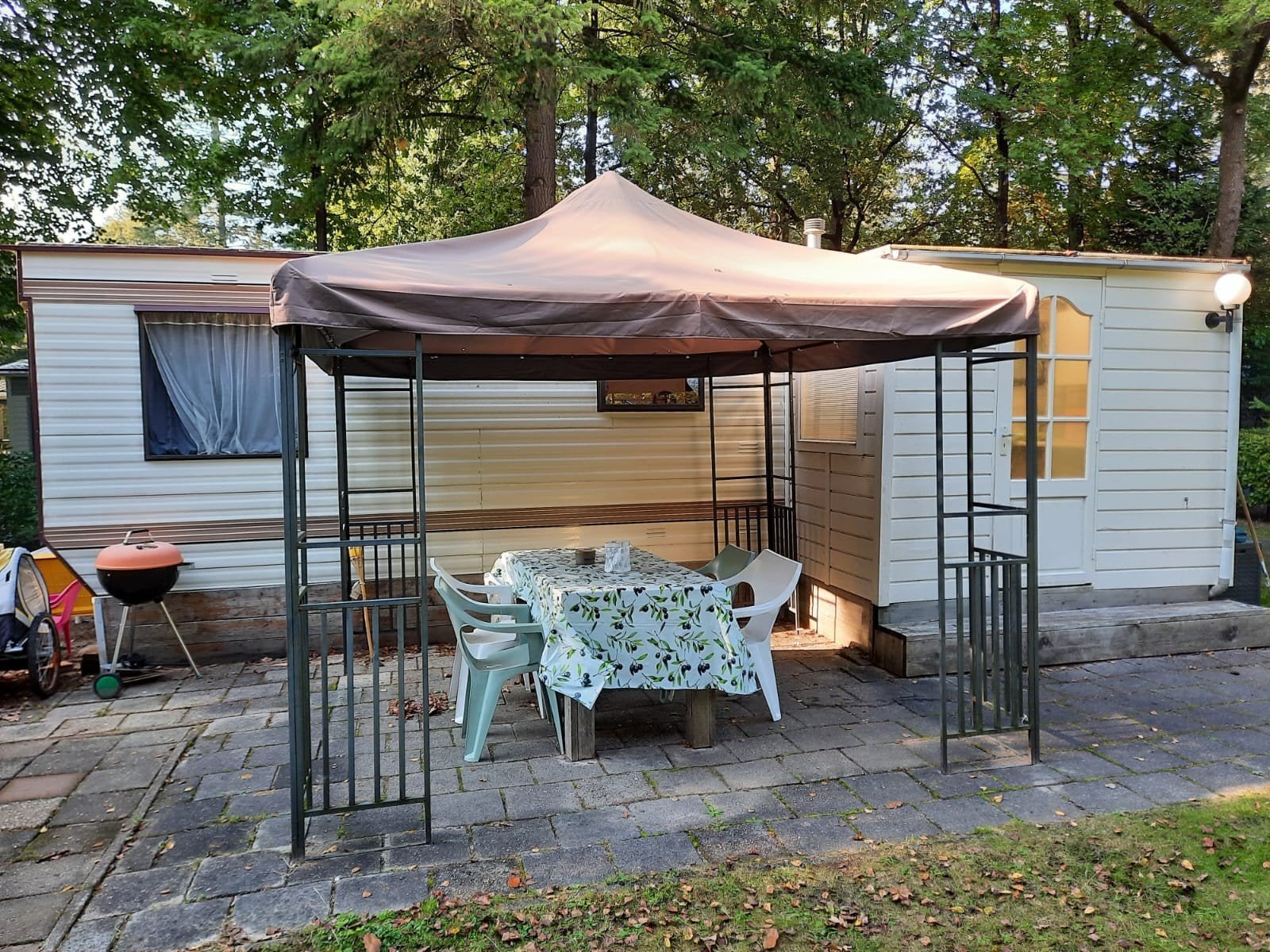 aluminium stacaravan clipper country GRATIS!, Ophalen, Gebruikt, 8 meter of meer, Minder dan 4 meter