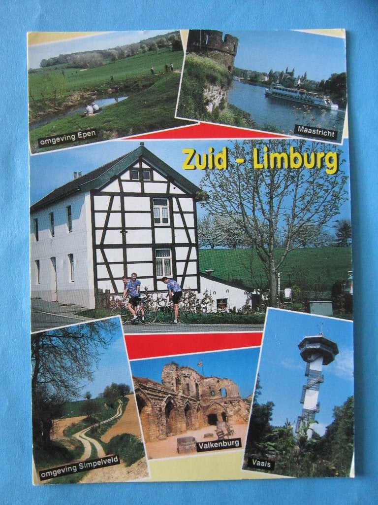 Ansichtkaart: Zuid - Limburg Omgeving Epen, Maastricht,, Verzamelen, Ophalen of Verzenden, 1980 tot heden, Gelopen, Limburg