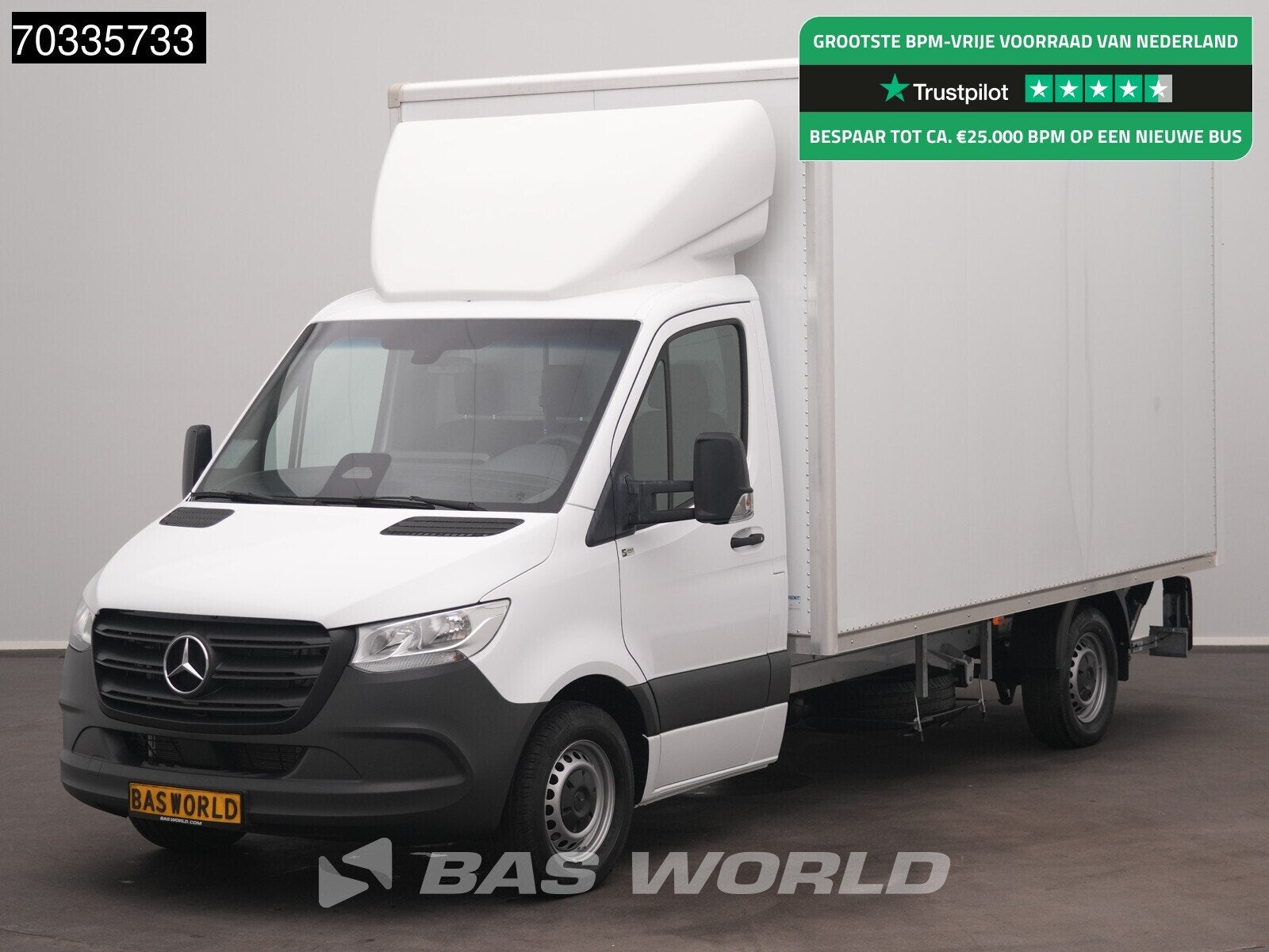Mercedes Sprinter 315 CDI Nieuw / New! Laadklep Bakwagen AC/, Auto's, Stof, Gebruikt, Euro 6, 4 cilinders