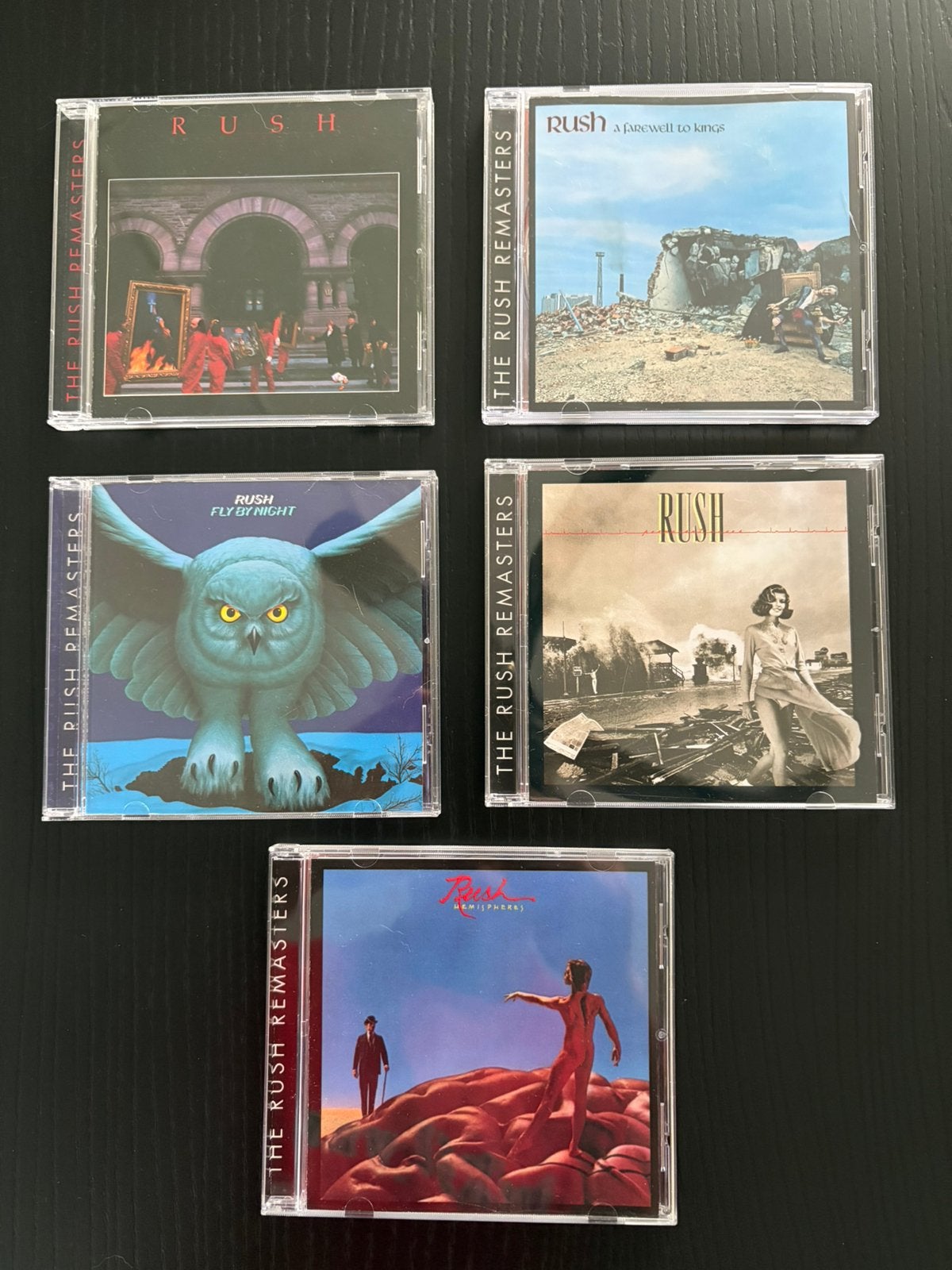 Rush vijf zo goed als nieuwe cd’s, Ophalen of Verzenden, Zo goed als nieuw, Poprock