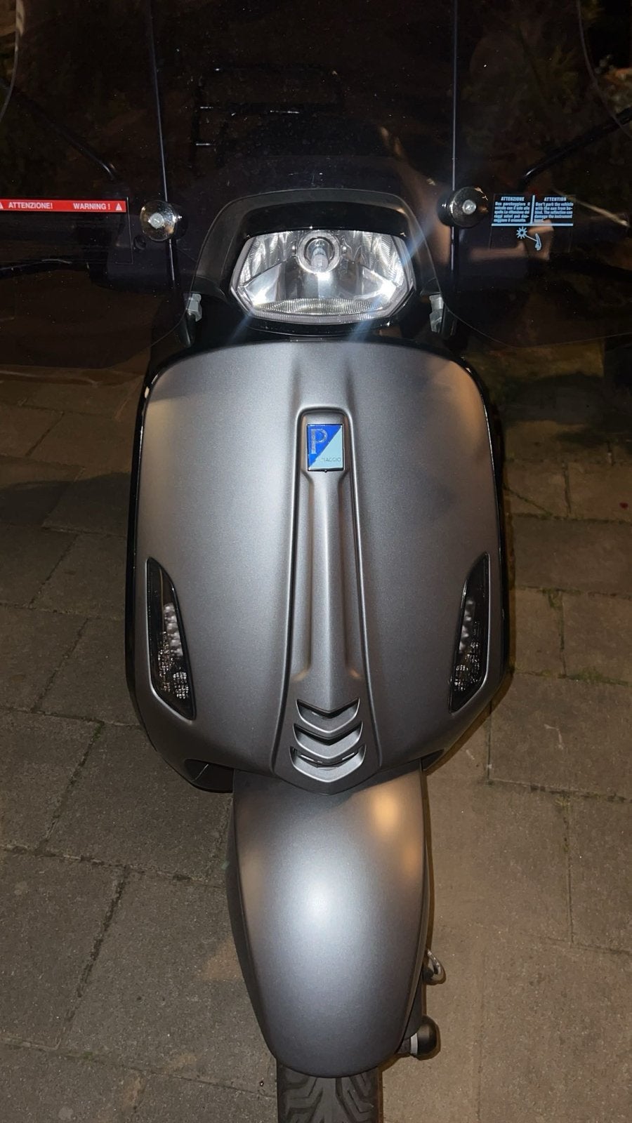 Vespa S Matgrijs - Goed Onderhouden Scooter, Gebruikt, Maximaal 45 km/u, Vespa S, Ophalen of Verzenden