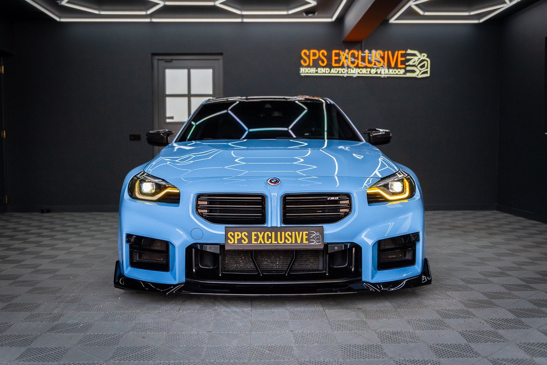 BMW 2 Serie Coupé M2 / Carbon / Non OPF / PSR midpipe / MST, Automaat, Achterwielaandrijving, Blauw, 2 stoelen