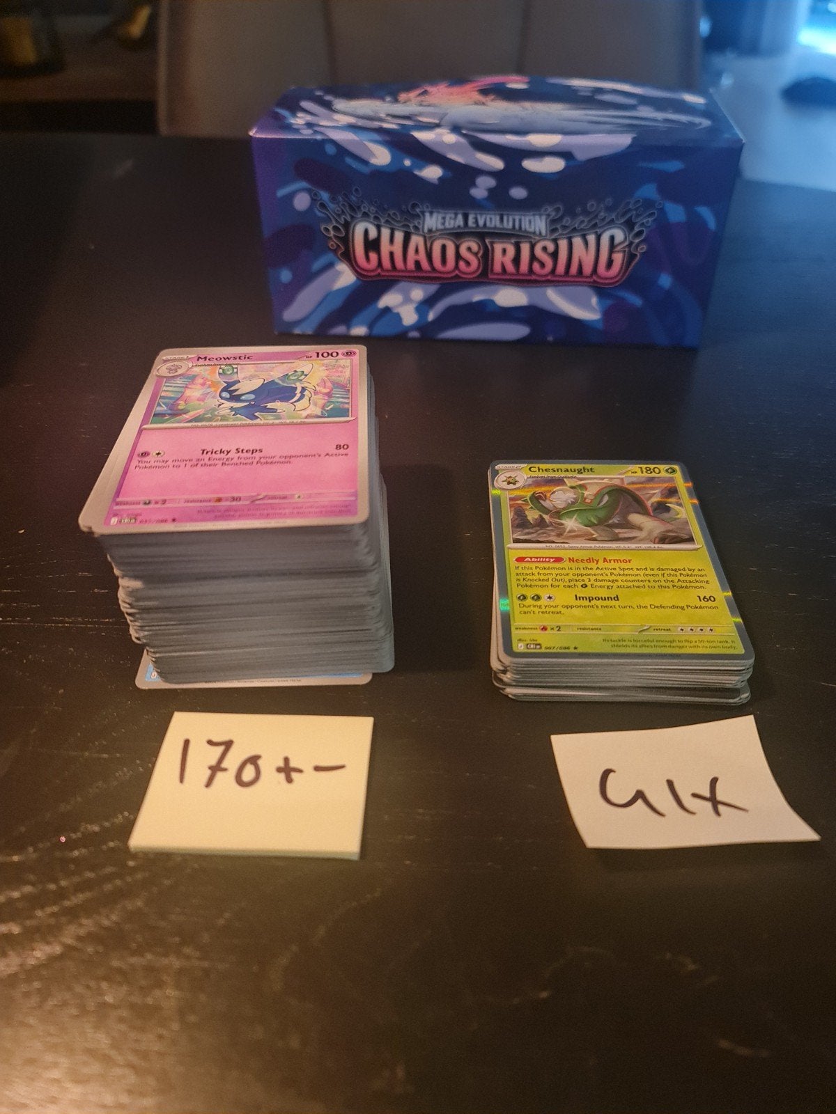 Chaos Rising Pokemonkaarten Bulk, Ophalen, Nieuw, Meerdere kaarten, Foil