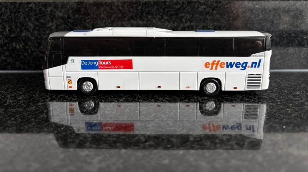 Decals transfer set De Jong tours EffeWeg touringcar 1:87 H0, Verzenden, Nieuw, Overige merken