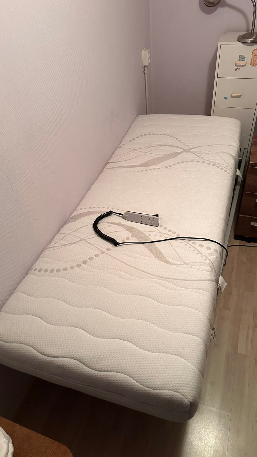 Hoog laag bed 80x200, Ophalen, Eenpersoons, Zo goed als nieuw, 80 cm