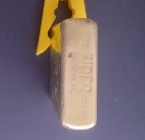 VINTAGE  ZIPPO AANSTER 1989, Verzamelen, Ophalen of Verzenden, Gebruikt, Aansteker