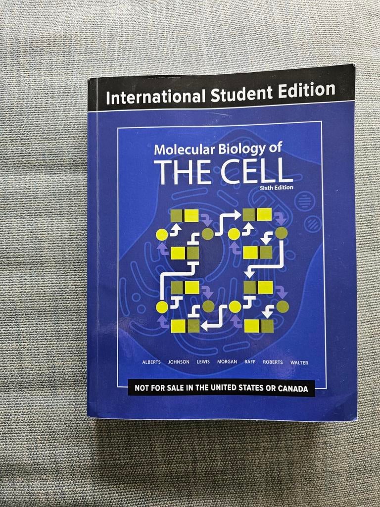 Molecular Biology of THE CELL - Studieboek (gebruikt), Boeken, Studieboeken en Cursussen, Ophalen, Beta, Gelezen, WO