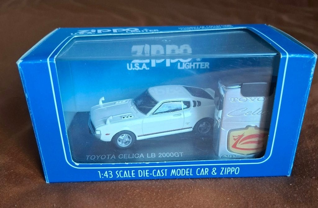 ZIPPO toyota celica ta28 lb 2000gt 1;43, Ophalen of Verzenden, Nieuw, Auto, Overige merken