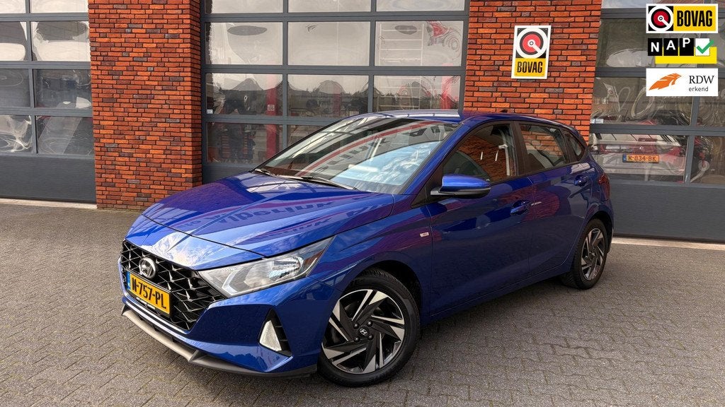 Hyundai I20 1.0 T-GDI Comfort Smart|Camera|Apple Carplay|Dod, Auto's, Hyundai, Gebruikt, Blauw, 100 pk, Origineel Nederlands