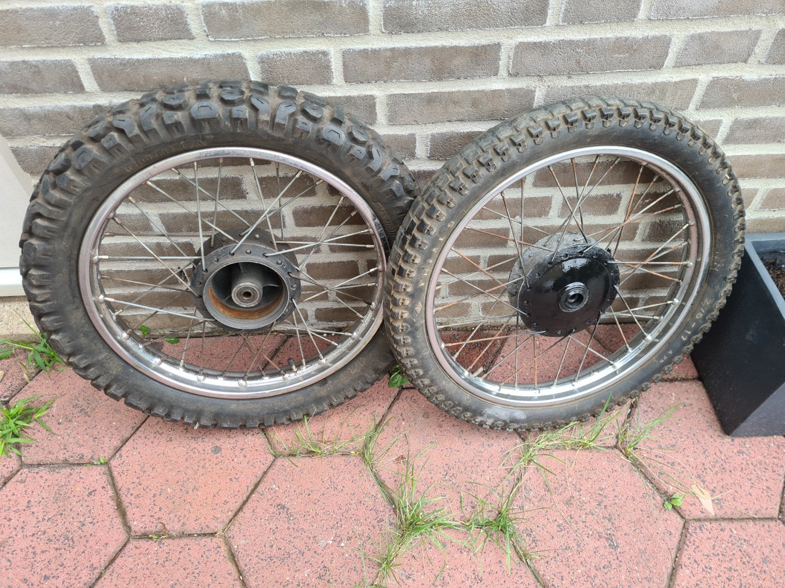 honda mt originele Araya 17 inch wielen, Ophalen