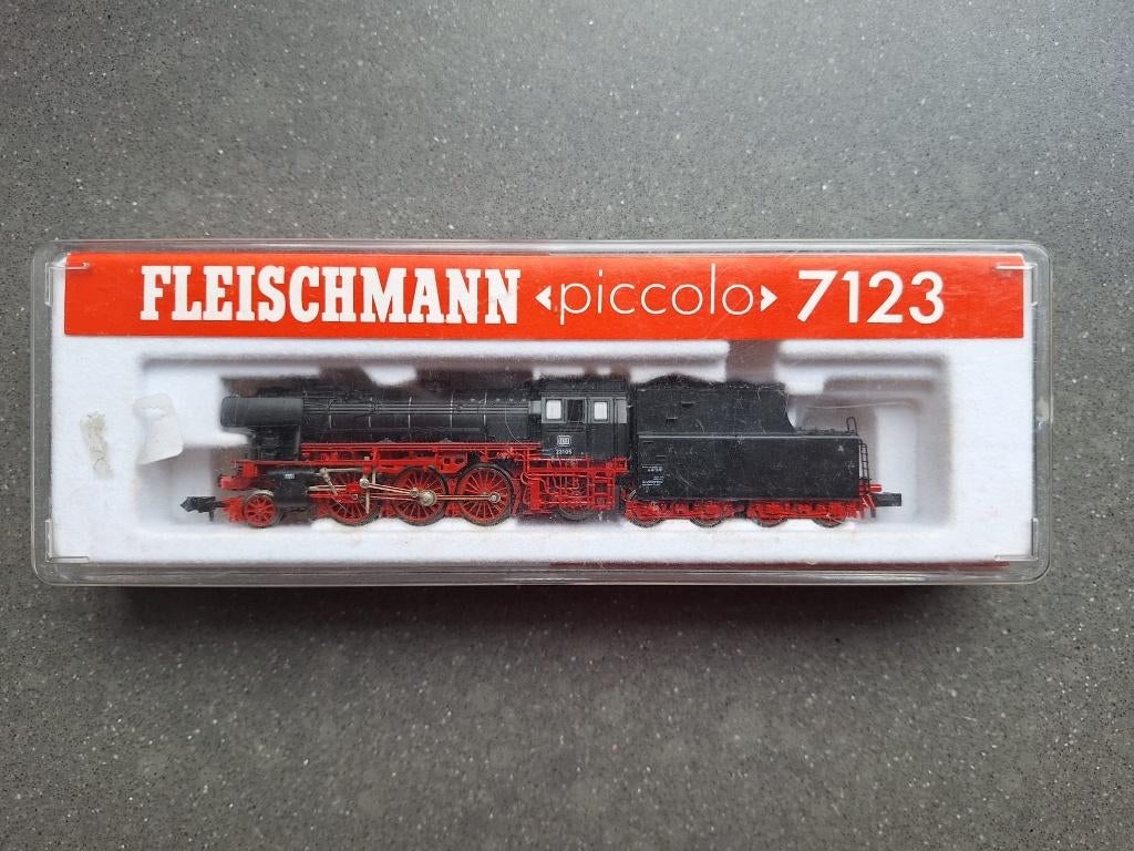 Fleischmann 7123 spoor n analoog, Gebruikt, Fleischmann, Ophalen of Verzenden, Analoog