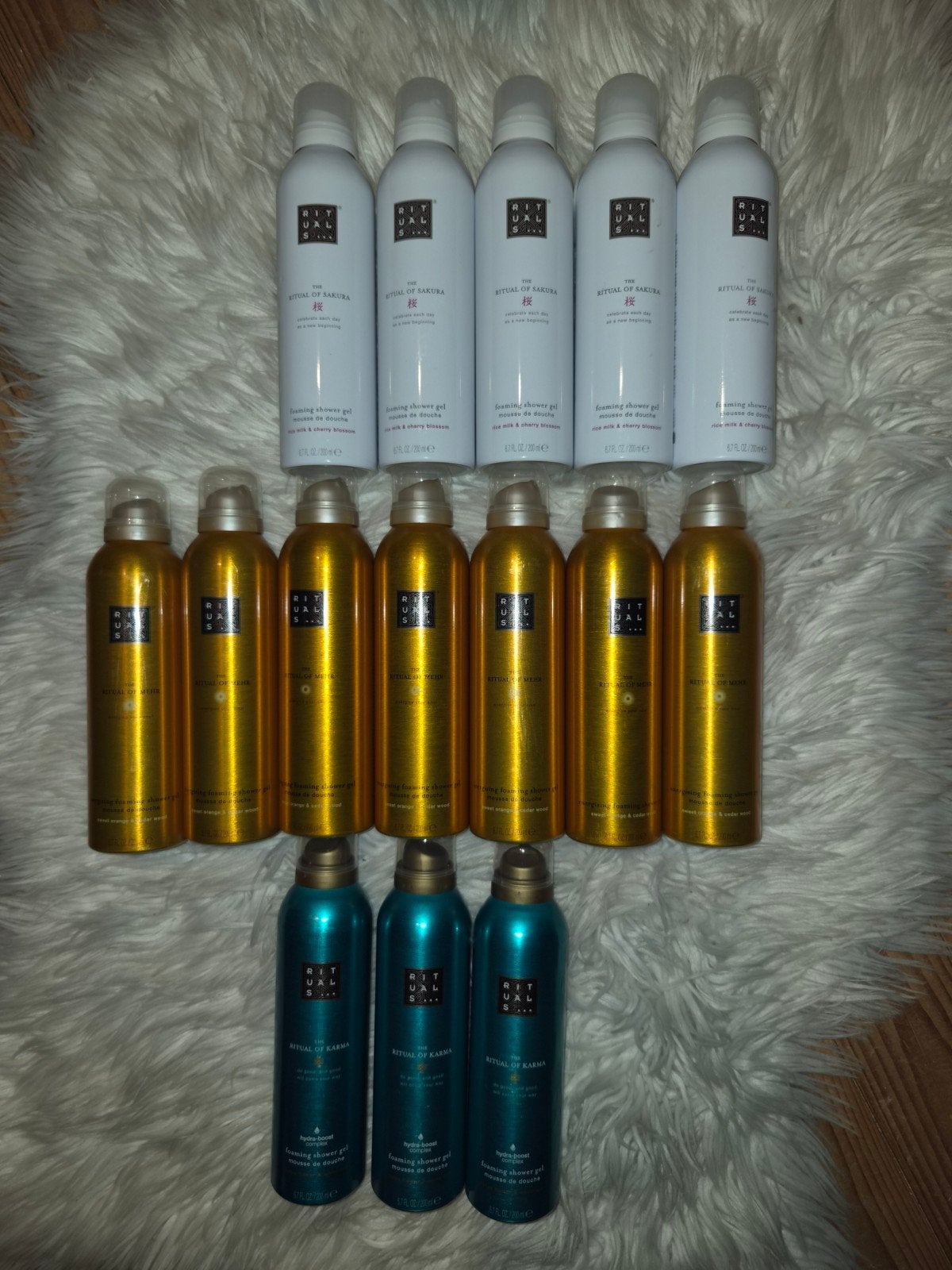 15x Rituals Sakura, Mehr, Karma Douchefoams NIEUW!, Ophalen of Verzenden, Nieuw