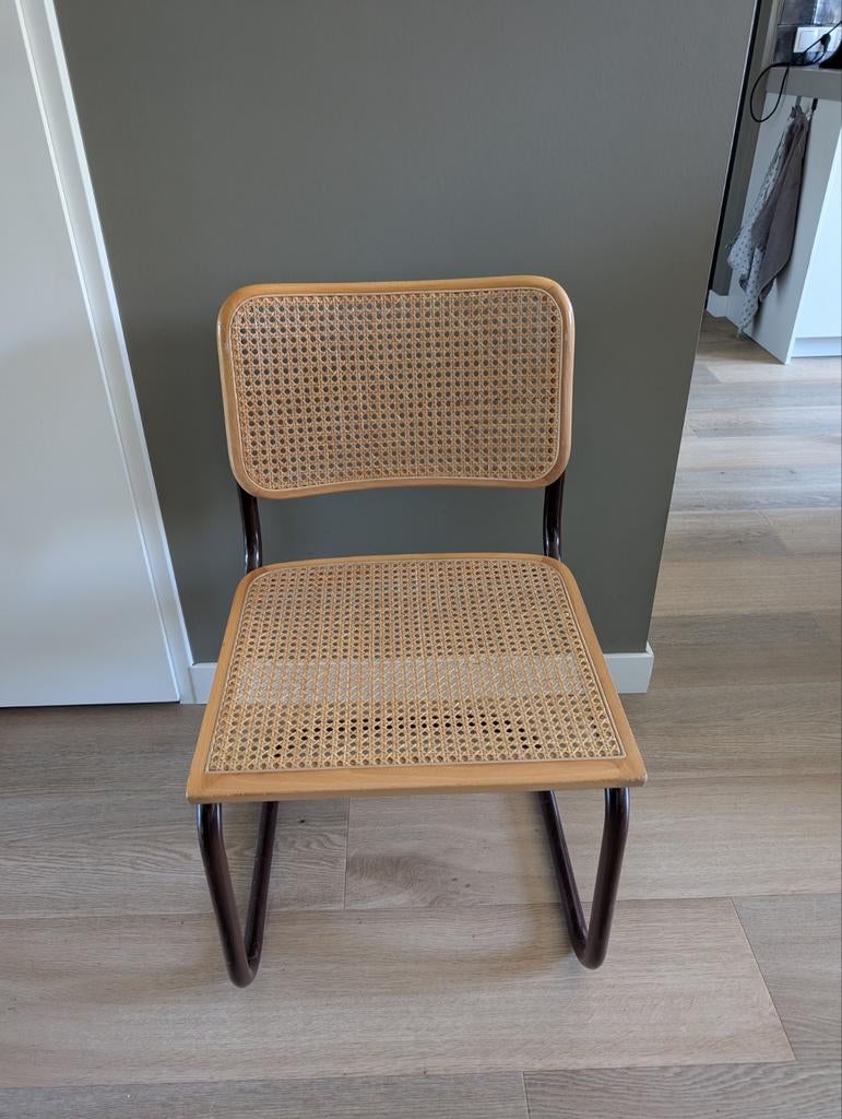 Buisframe stoel, Huis en Inrichting, Stoelen, Ophalen, Bruin, Eén