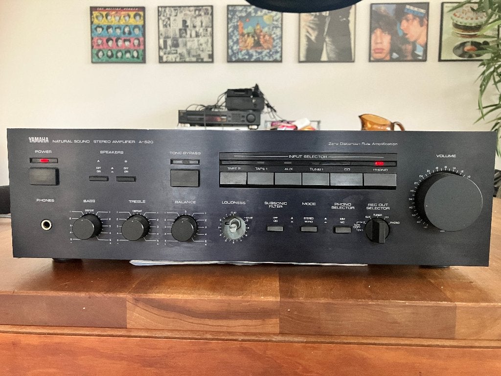 Yamaha versterker A520, Ophalen, Gebruikt, Yamaha, 60 tot 120 watt
