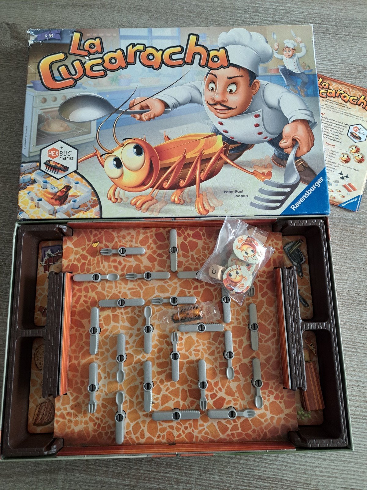 La Cucaracha Bordspel, Drie of vier spelers, Ophalen of Verzenden, Zo goed als nieuw, Ravensburger
