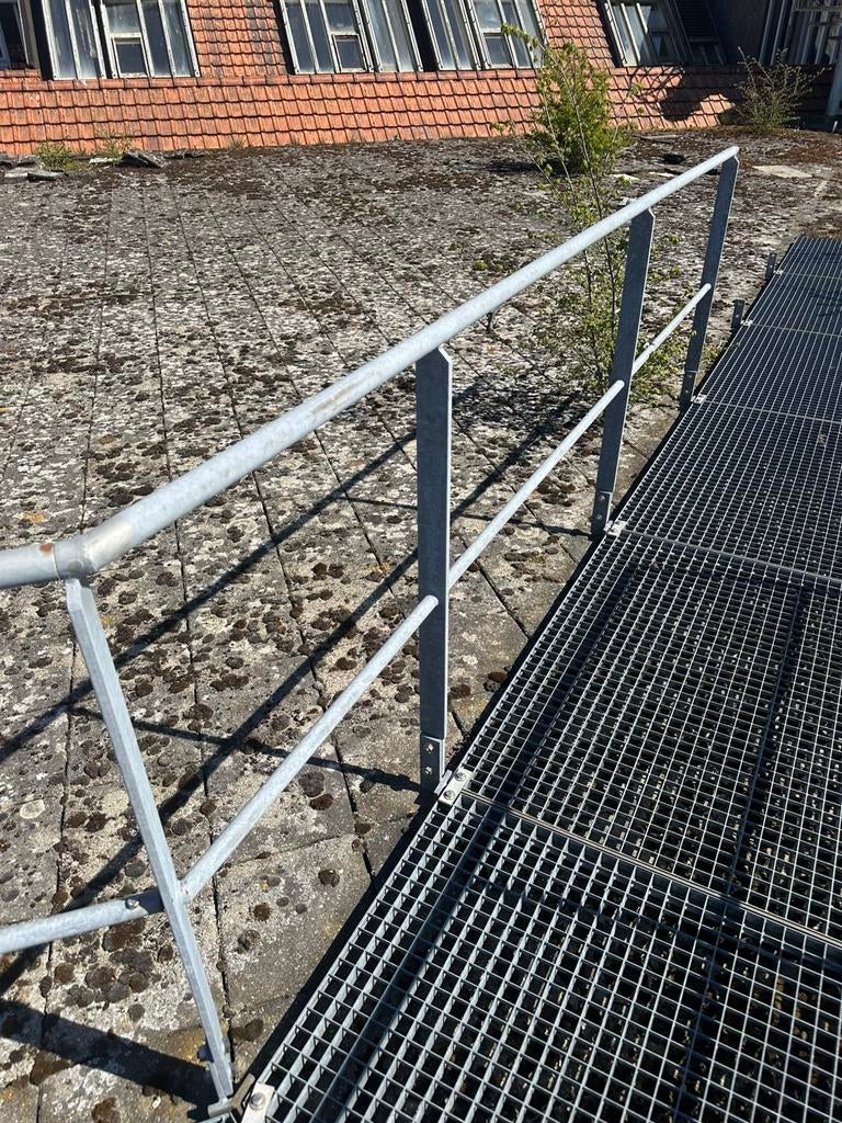 Gegalvaniseerd hekwerk 104cm hoog, Ophalen, Zo goed als nieuw, IJzer