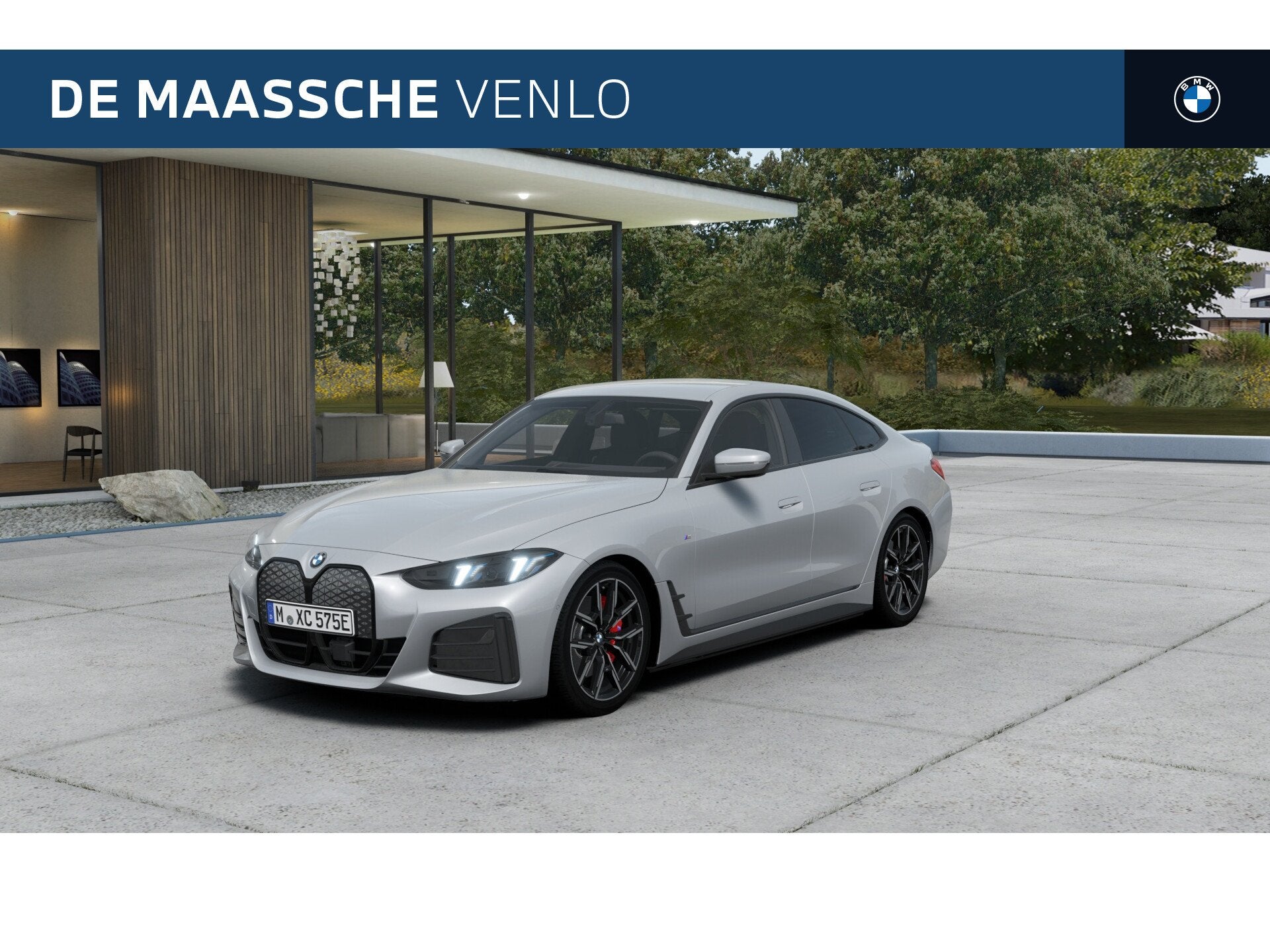 BMW i4 eDrive40 M Sport / Achteruitrijcamera / Active Cruise, Auto's, Dealer onderhouden, Achterwielaandrijving, Zwart, 2020 kg