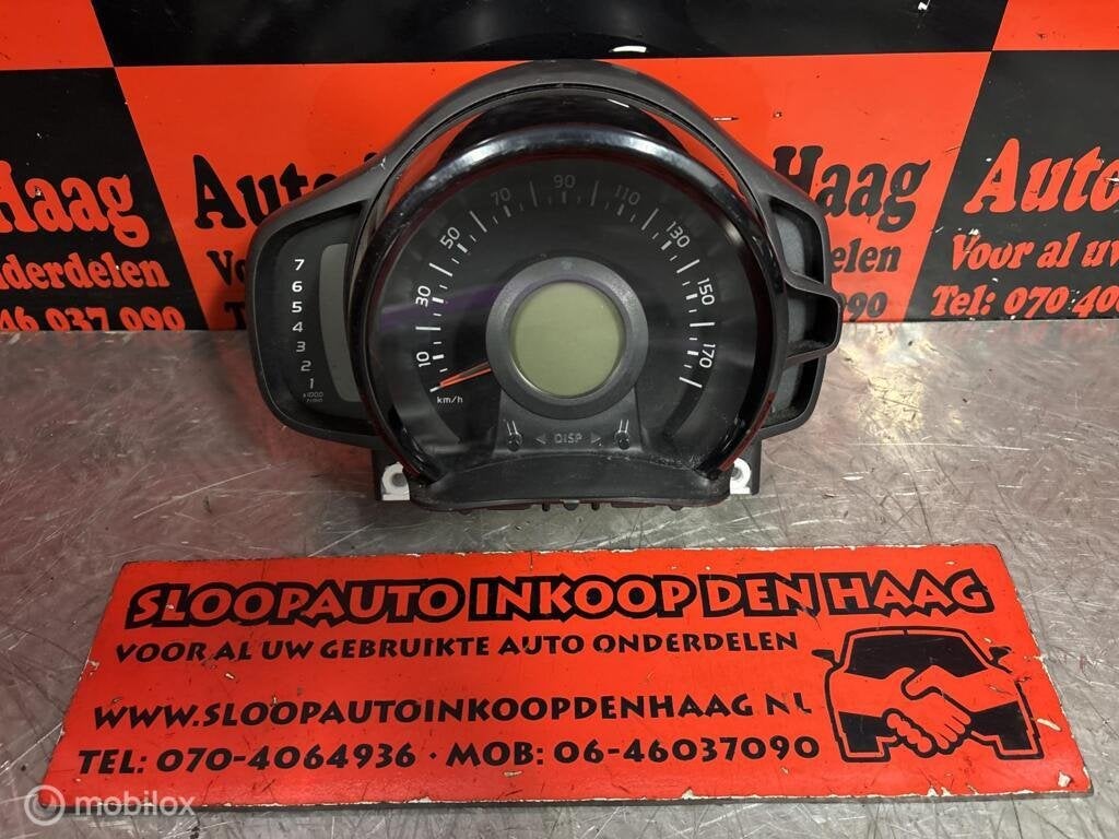 Toyota Aygo 108 C1 ('14-'21) 1.0 12V VVT-i | Tellerhuis, Gebruikt, Toyota, Ophalen of Verzenden, Toyota