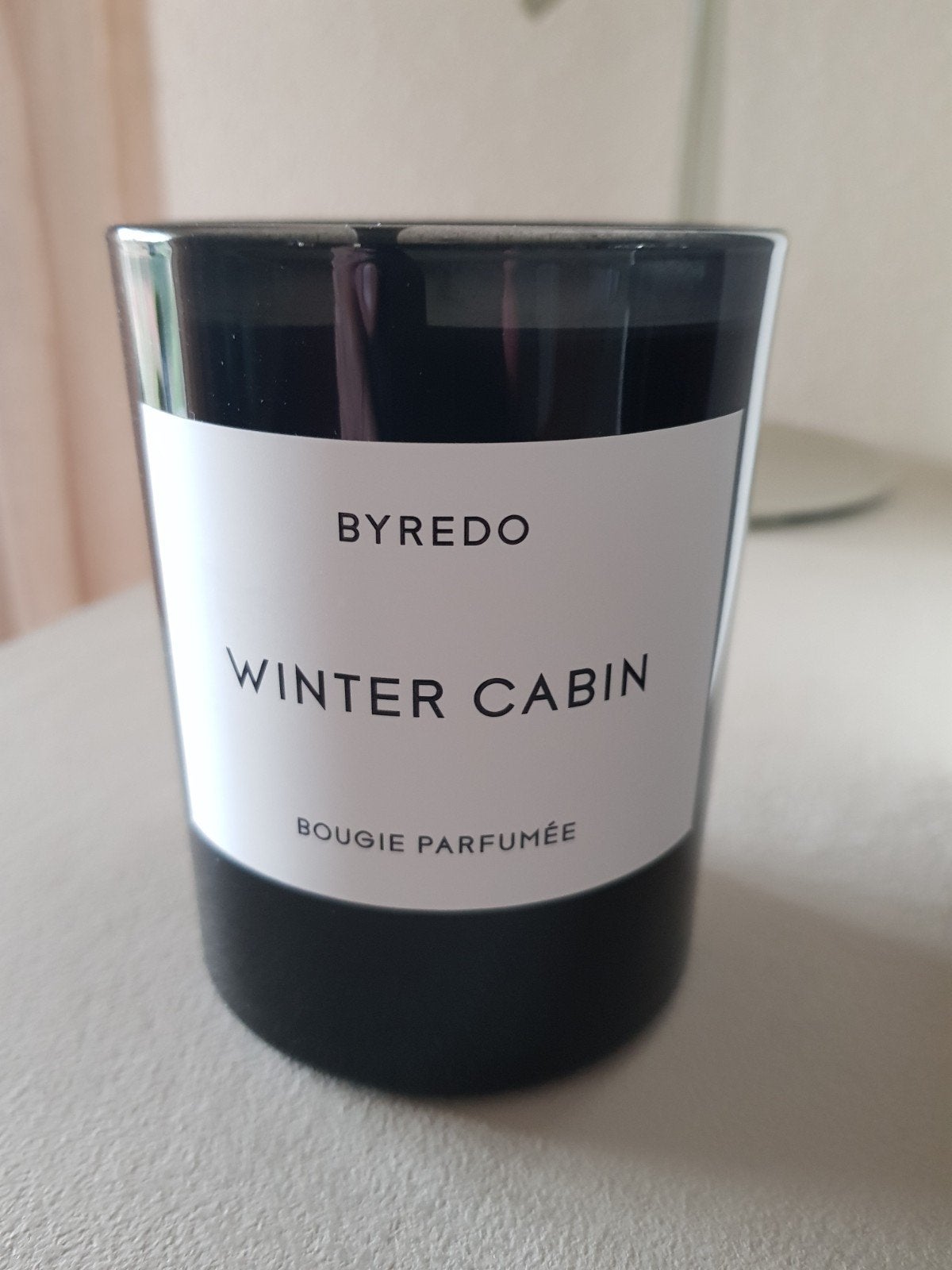 Byredo kaars Winter Cabin 240 gram, Ophalen of Verzenden, Nieuw, Kaars