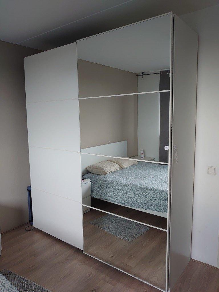 Mehamn wardrobe 200x66x236, 200 cm of meer, 150 tot 200 cm, Zo goed als nieuw, 50 tot 75 cm