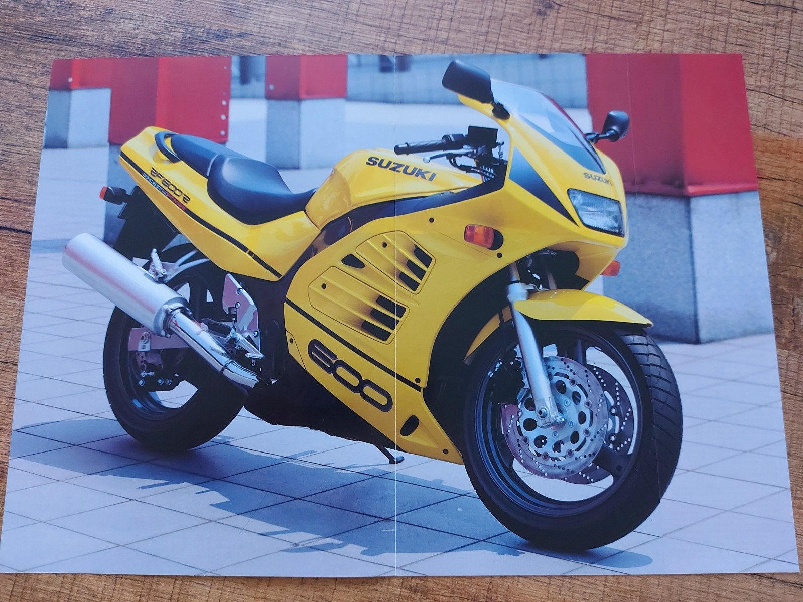 Suzuki RF 600 R motorfiets folder NL, Ophalen of Verzenden, Suzuki