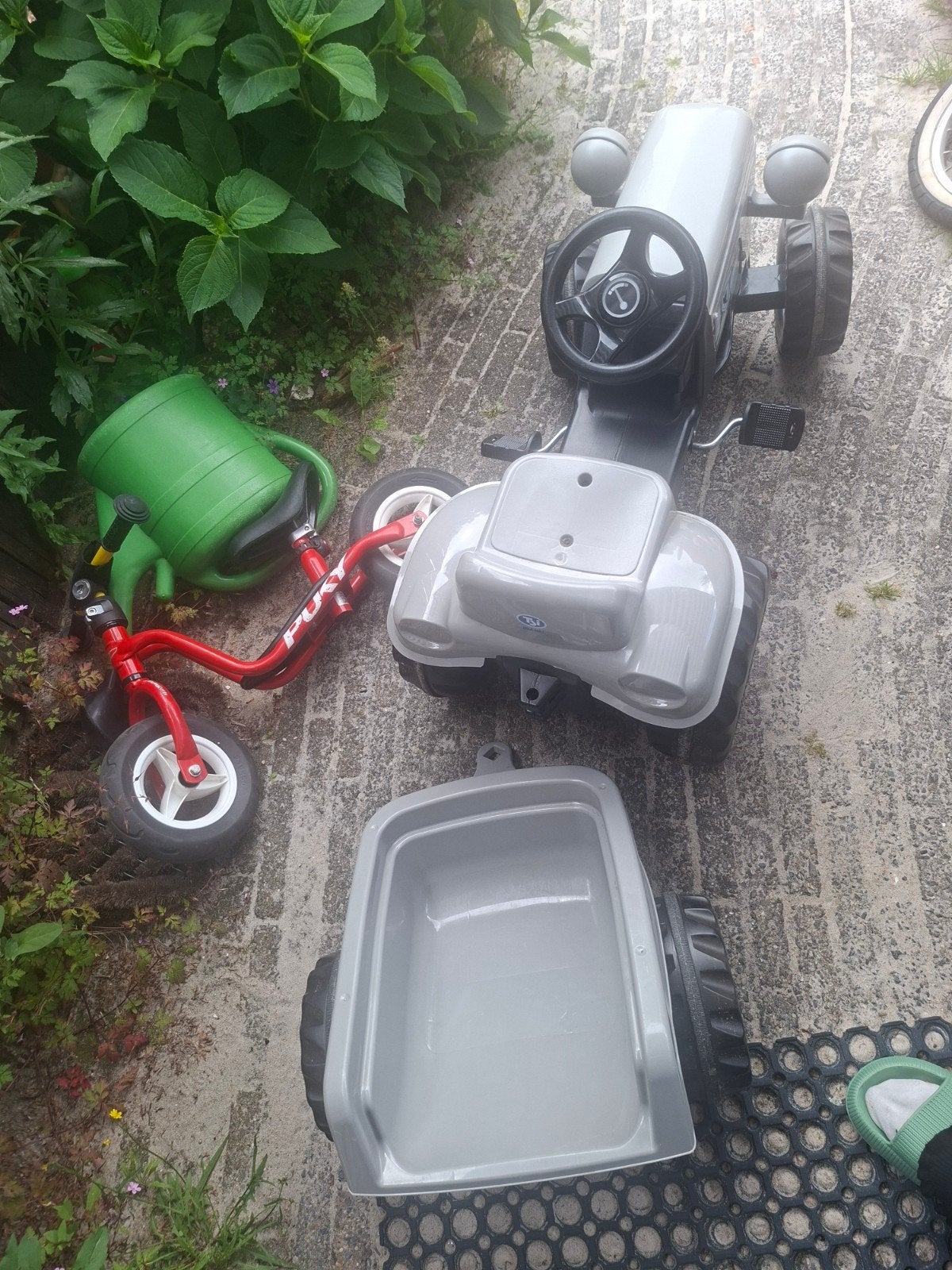traptractor Rolly toys met aanhanger, Kinderen en Baby's, Speelgoed | Buiten | Voertuigen en Loopfietsen, Ophalen, Zo goed als nieuw