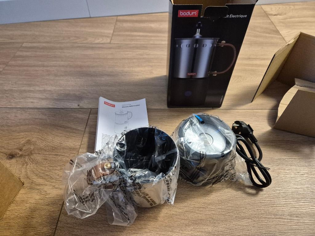 Bodum Ottoni Electric Milk Frother, Ophalen of Verzenden, Nieuw, Elektrische melkopschuimer