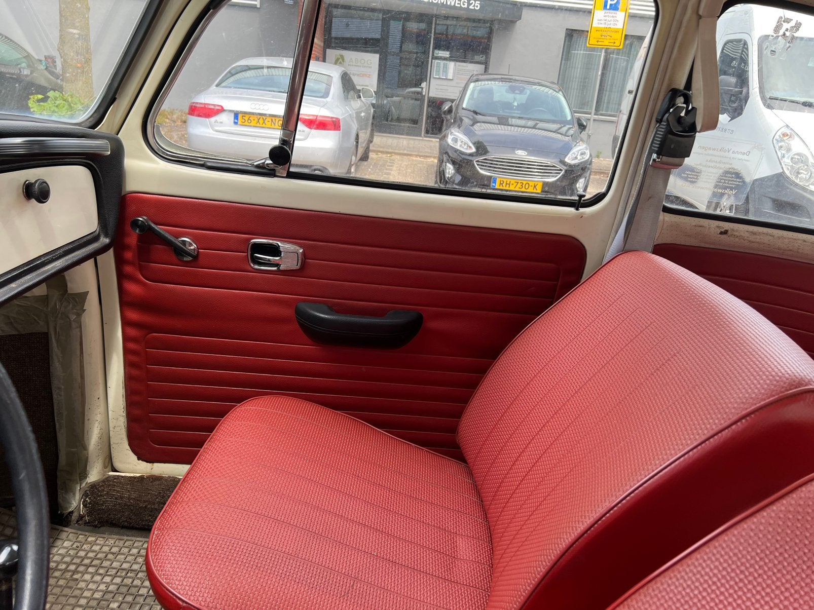 Volkswagen kever 1500cc 1968 Wit oldtimer, foto 11